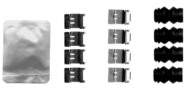 Accessory Kit, disc brake pad - 82554200 TEXTAR