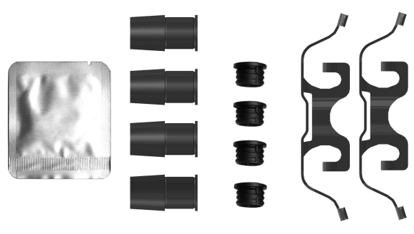 Accessory Kit, brake caliper - 82554400 TEXTAR