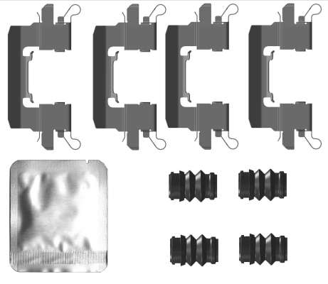 Accessory Kit, disc brake pad - 82554700 TEXTAR