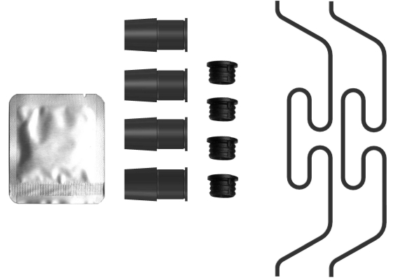 Accessory Kit, brake caliper - 82556100 TEXTAR