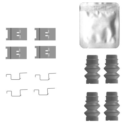 Accessory Kit, disc brake pad - 82557100 TEXTAR
