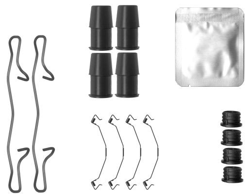 Kit accessori, Pastiglia freno - 82560000 TEXTAR