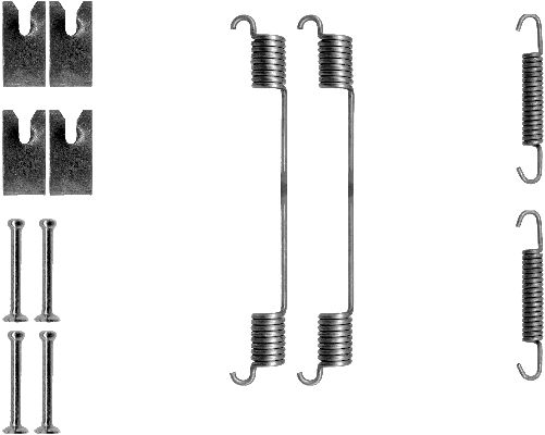 Kit accessori, Ganasce freno - 97030900 TEXTAR