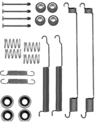 Kit accessori, Ganasce freno - 97033000 TEXTAR