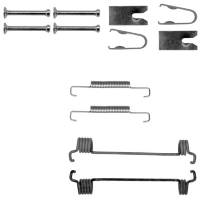 Accessory Kit, parking brake shoes - 97035900 TEXTAR