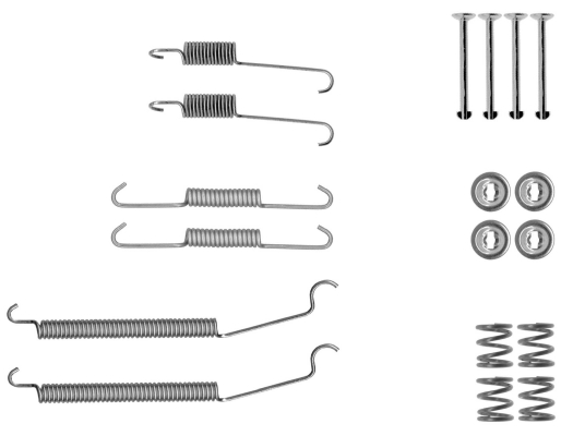 Accessory Kit, brake shoes - 97047500 TEXTAR