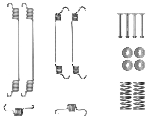 Kit accessori, Ganasce freno - 97048100 TEXTAR