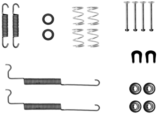 Kit accessori, Ganasce freno - 97048300 TEXTAR