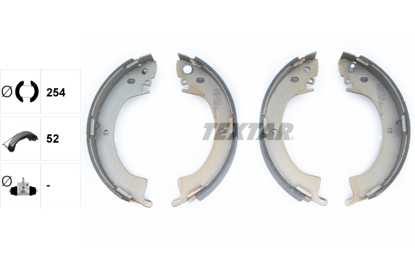 Bremsbackensatz - 91035200 TEXTAR