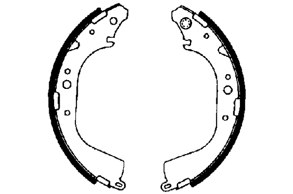 Bremsbackensatz - 91041500 TEXTAR