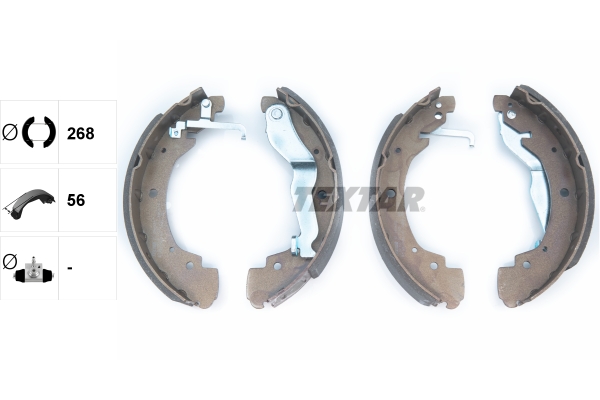 Bremsbackensatz - 91044600 TEXTAR