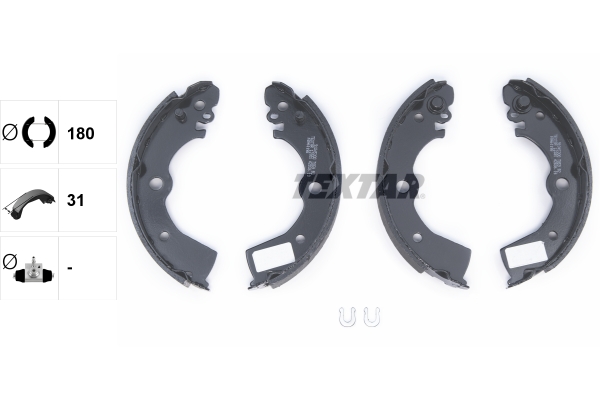 Bremsbackensatz - 91045300 TEXTAR