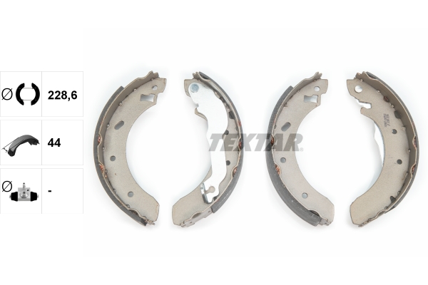 Brake Shoe Set - 91046100 TEXTAR