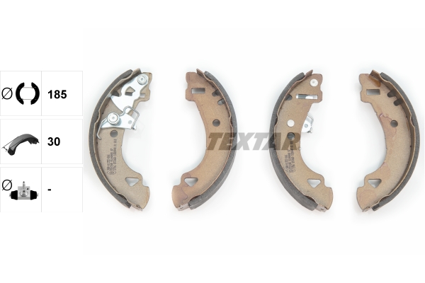 Bremsbackensatz - 91048400 TEXTAR