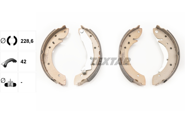 Bremsbackensatz - 91052900 TEXTAR