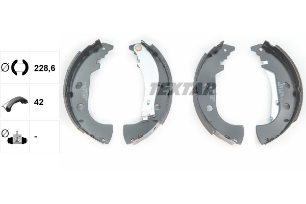 Bremsbackensatz - 91053100 TEXTAR