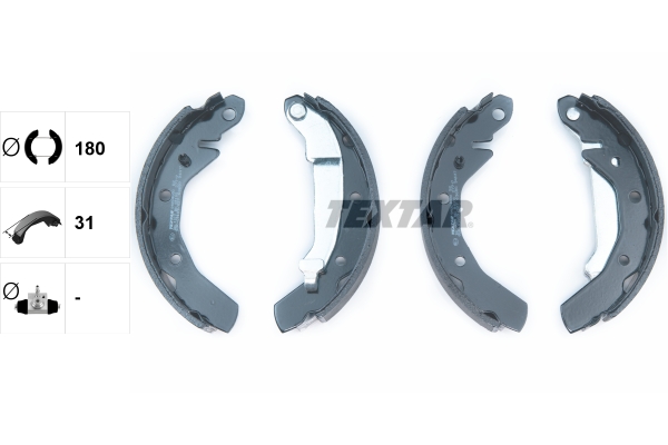 Bremsbackensatz - 91054000 TEXTAR