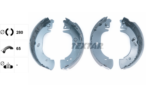 Bremsbackensatz - 91054500 TEXTAR