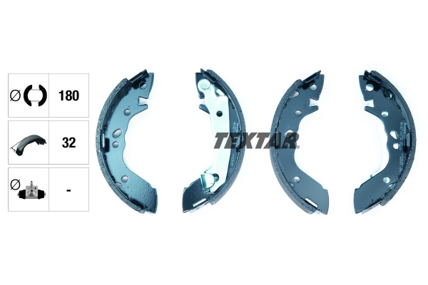 Bremsbackensatz - 91056800 TEXTAR