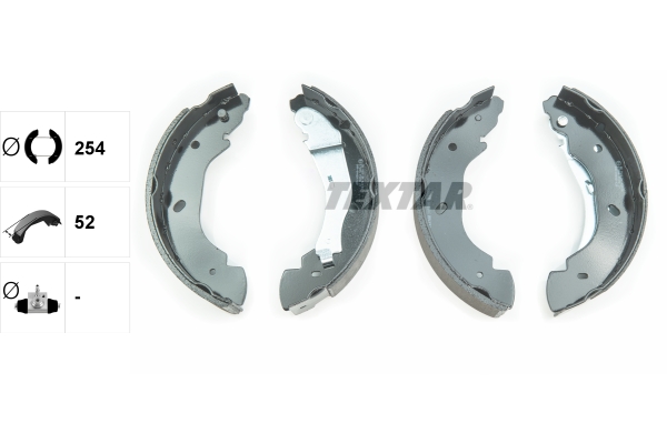 Bremsbackensatz - 91059100 TEXTAR