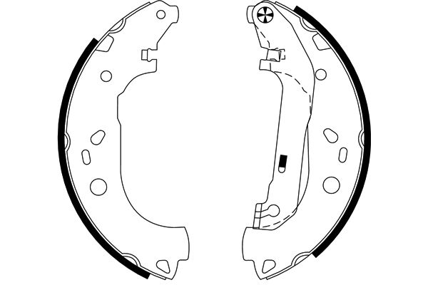 Bremsbackensatz - 91061400 TEXTAR