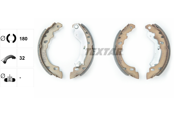 Bremsbackensatz - 91064600 TEXTAR