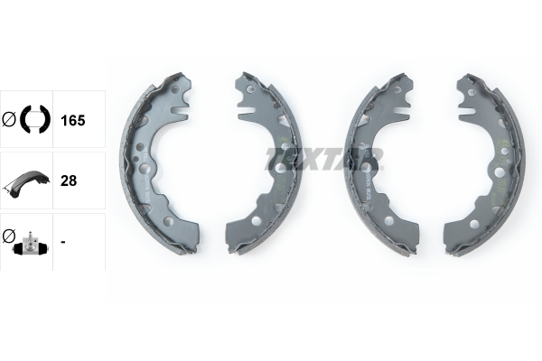 Brake Shoe Set - 91068000 TEXTAR