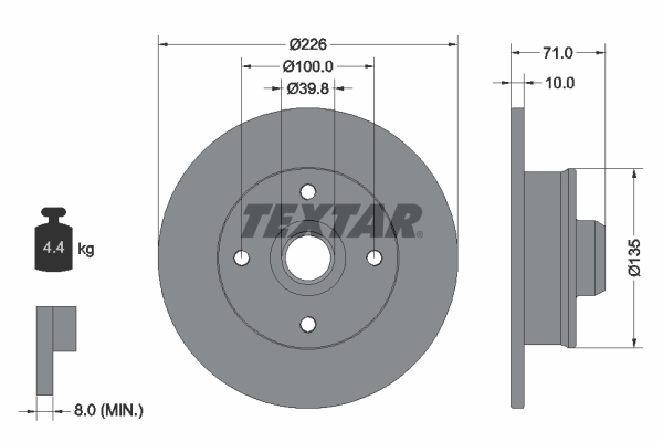 Discofreno - 92041803 TEXTAR