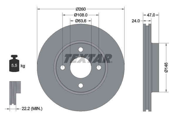 Discofreno - 92063503 TEXTAR