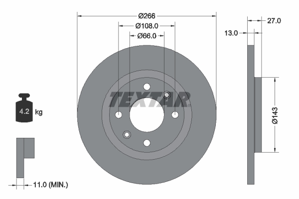 Discofreno - 92089103 TEXTAR