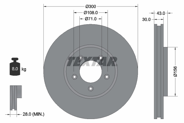Discofreno - 92099003 TEXTAR