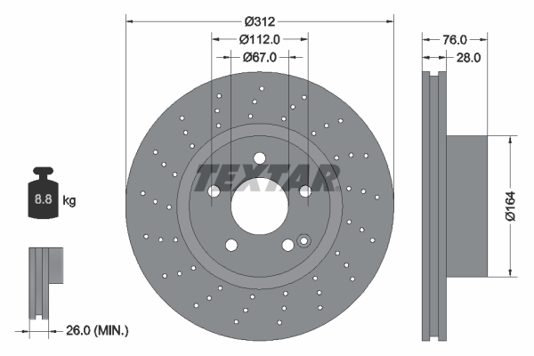 Discofreno - 92099305 TEXTAR