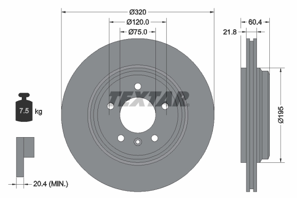 Discofreno - 92107003 TEXTAR
