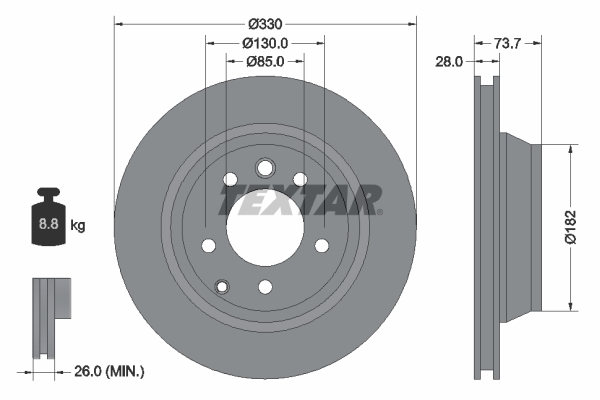 Discofreno - 92122005 TEXTAR