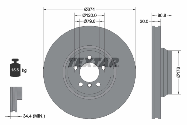 Discofreno - 92123003 TEXTAR