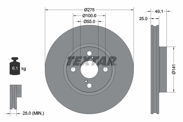 Discofreno - 92126003 TEXTAR