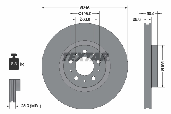 Discofreno - 92126603 TEXTAR