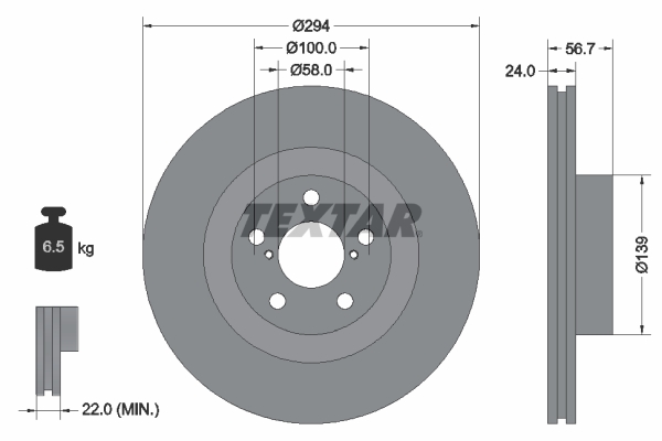 Discofreno - 92139500 TEXTAR