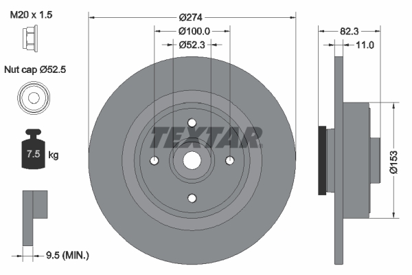 Discofreno - 92141403 TEXTAR