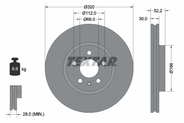 Discofreno - 92160005 TEXTAR