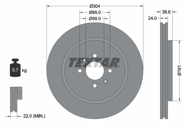 Discofreno - 92170203 TEXTAR