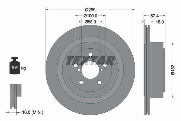 Discofreno - 92173603 TEXTAR