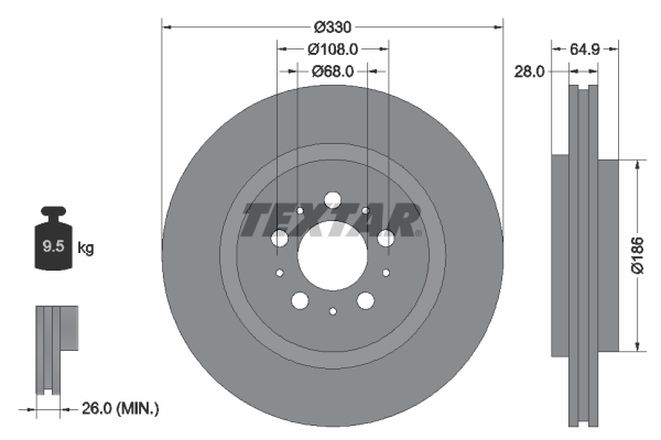 Discofreno - 92178303 TEXTAR
