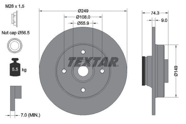 Discofreno - 92194103 TEXTAR