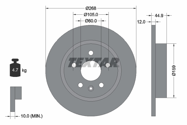 Discofreno - 92205503 TEXTAR