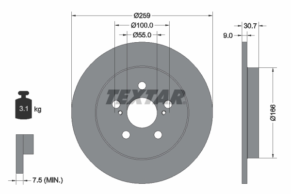 Discofreno - 92224003 TEXTAR