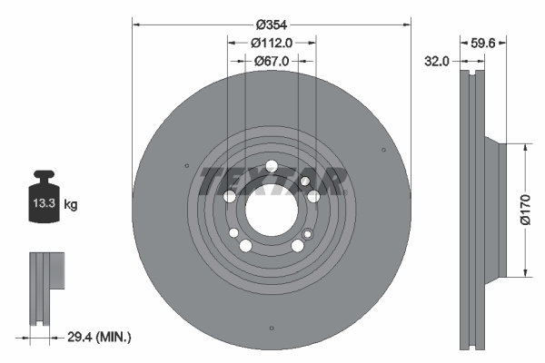 Discofreno - 92306005 TEXTAR