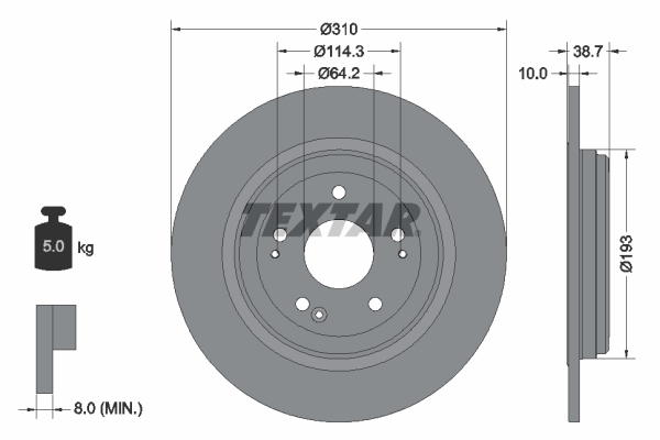 Discofreno - 92306103 TEXTAR