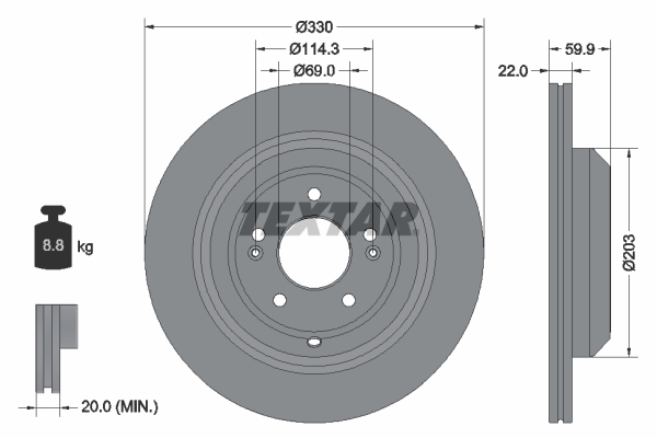 Discofreno - 92314905 TEXTAR