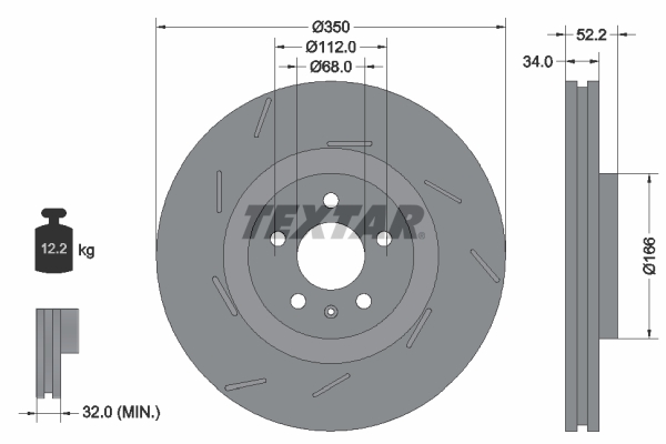 Discofreno - 92319005 TEXTAR